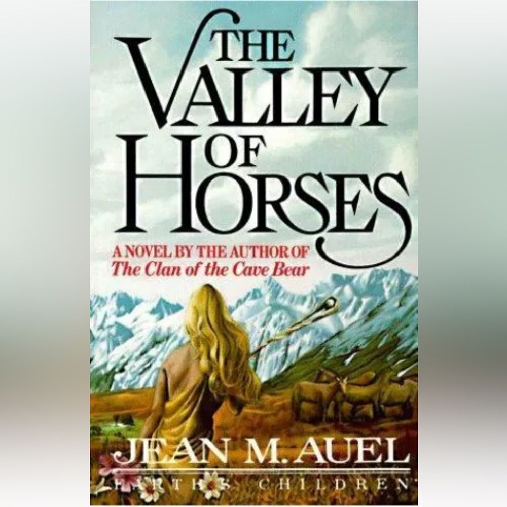 “The Valley of Horses” 1985 First Edition Book by Jean M. Auel!